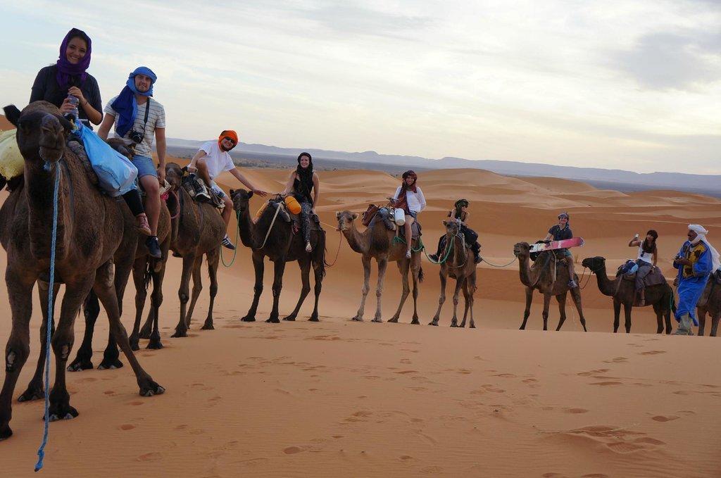 Kasbah Tamariste Bed and Breakfast Merzouga Eksteriør billede